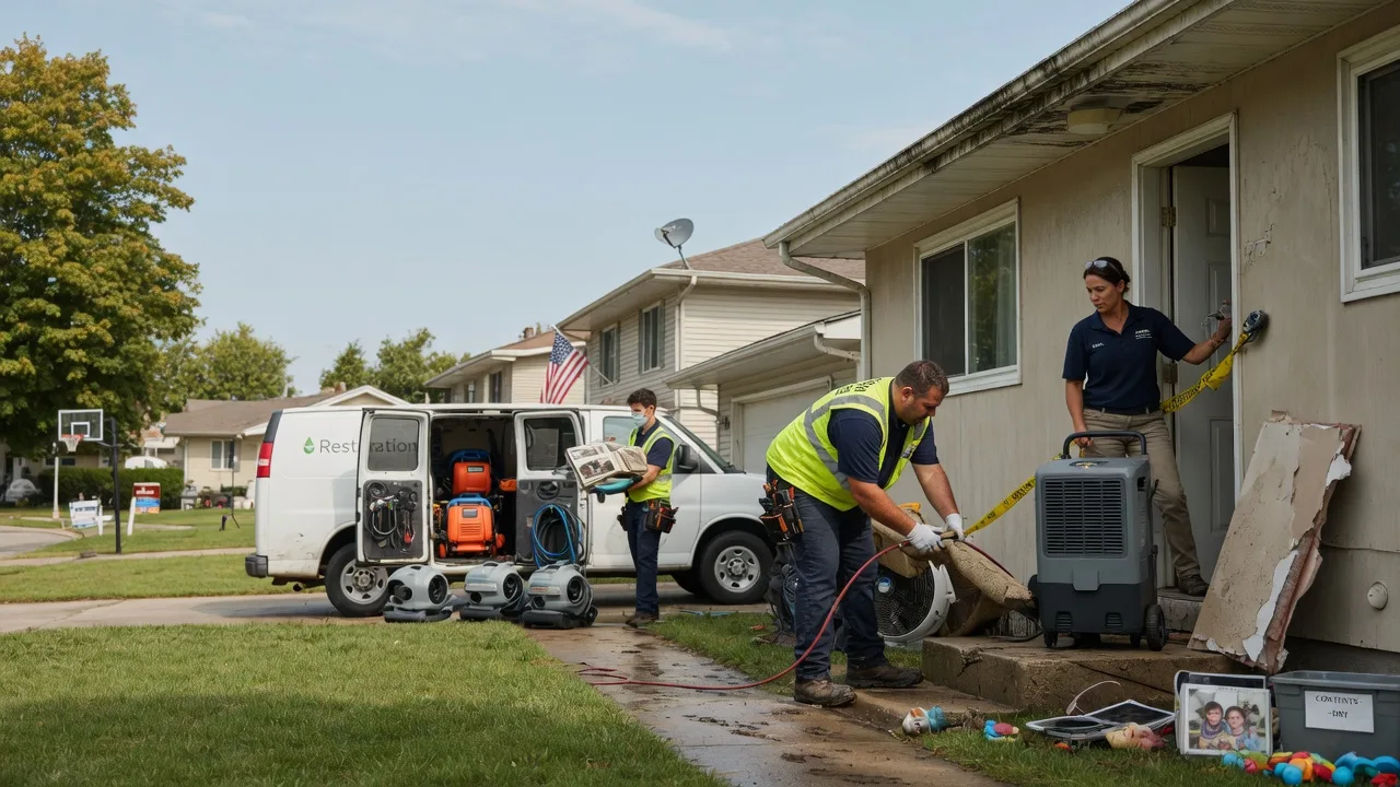Water Damage Restoration in Monument, KS near me